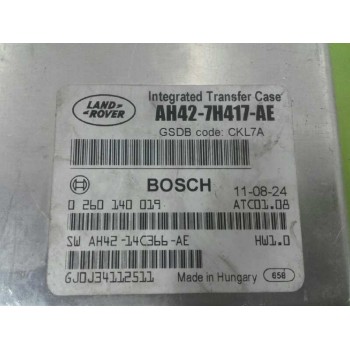 Recambio de centralita cambio automatico para land rover discovery 4 tdv6 se referencia OEM IAM AH427H417AE 0260140019 