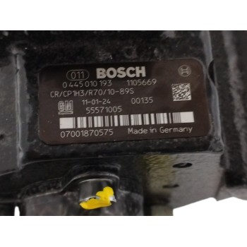 Recambio de bomba inyeccion para opel insignia berlina 2.0 16v cdti referencia OEM IAM 55571005 0445010193 