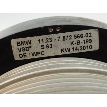 Recambio de polea cigueñal para bmw serie 7 (f01/f02) 4.4 v8 32v cat twin turbo referencia OEM IAM 11237572566 7570264 