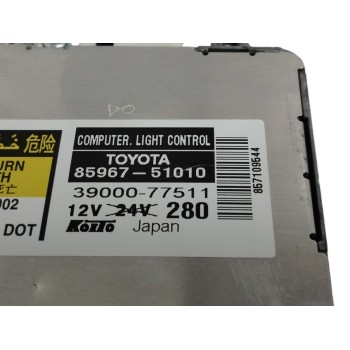 Recambio de centralita faros xenon para lexus rx 3.3 v6 24v cat referencia OEM IAM 8596751010 3900077511 