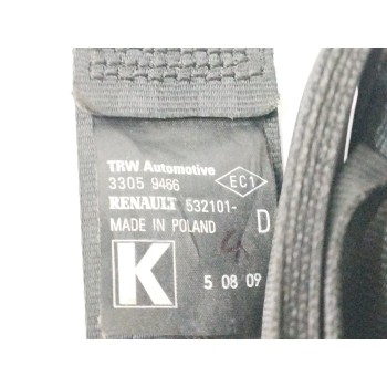 Recambio de cinturon seguridad delantero derecho para renault twingo dynamique referencia OEM IAM 532101D 33059466 