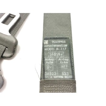 Recambio de cinturon seguridad delantero izquierdo para opel astra f berlina 1.8 16v referencia OEM IAM 90359905  