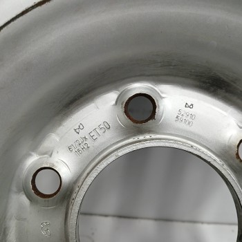 Recambio de llanta para hyundai h350 kasten 2.5 crdi cat referencia OEM IAM 5291059100 6,5JX16H2 ET50 6H 6X140