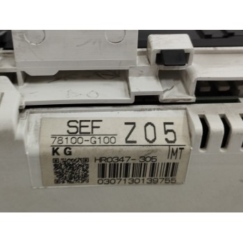 Recambio de cuadro instrumentos para honda accord berlina (cl/cn) 2.2 ctdi referencia OEM IAM 78100G100  