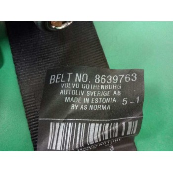 Recambio de cinturon seguridad trasero central para volvo s80 berlina d5 momentum referencia OEM IAM 8639763  
