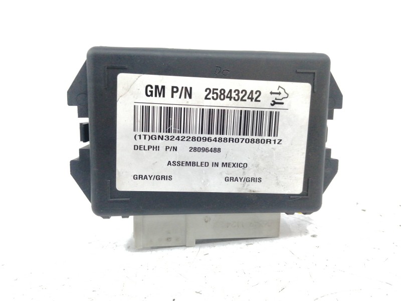 Recambio de modulo electronico para chevrolet captiva 2.0 diesel cat referencia OEM IAM 25843242 28096488 Recambio de modulo electronico para chevrolet captiva 2.0 diesel cat referencia OEM IAM 25843242 28096488
