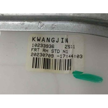 Recambio de elevalunas delantero derecho para mg zs suv (azs1) 1.5 vti referencia OEM IAM 10233936  