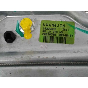 Recambio de elevalunas trasero izquierdo para mg zs suv (azs1) 1.5 vti referencia OEM IAM 10233937  