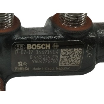 Recambio de rampa inyectora para peugeot 208 1.6 blue-hdi fap referencia OEM IAM 9804776780 0445214318 