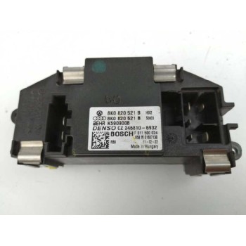 Recambio de resistencia calefaccion para audi a4 ber. (b8) 2.0 16v tdi referencia OEM IAM 8K0820521B F011500024 
