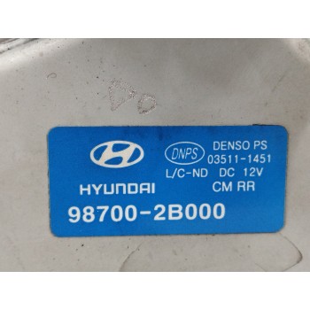 Recambio de motor limpia trasero para hyundai santa fe (bm) 2.2 crdi cat referencia OEM IAM 987002B000 035111451 