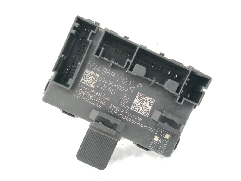 Recambio de modulo electronico para volkswagen crafter kasten (sy) 2.0 tdi referencia OEM IAM 5Q4959592F CONTROL DE PUERTA A2C75