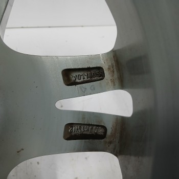 Recambio de llanta para renault clio iv (bh_) 1.2 16v referencia OEM IAM W071605 6,0JX15H2 ET40 4H 4X100