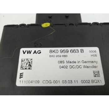 Recambio de modulo electronico para audi a4 ber. (b8) 2.0 16v tdi referencia OEM IAM 8K0959663B ESTABILIZADOR DE TENSION 