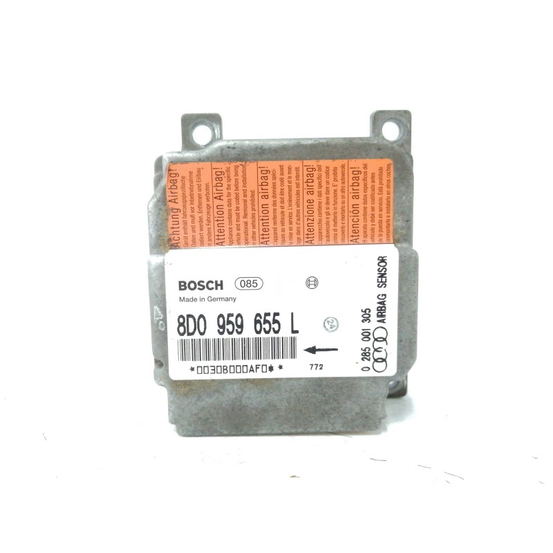 Recambio de centralita airbag para audi a4 berlina (b5) 1.9 tdi referencia OEM IAM 8D0959655L 0285001305 