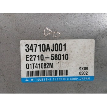 Recambio de modulo electronico para subaru legacy familiar/outback b13 (bp) 2.0 diesel cat referencia OEM IAM 34710AJ001 E271058