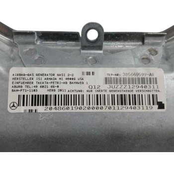 Recambio de airbag delantero izquierdo para mercedes-benz clase e coupe (w207) 2.1 cdi e220 referencia OEM IAM 204860190 DE RODI