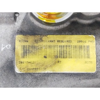 Recambio de compresor aire acondicionado para ford fiesta berlina (dx) 1.8 tddi turbodiesel cat referencia OEM IAM   