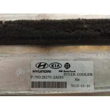 Recambio de intercooler para kia sportage iii (sl) 1.7 crdi referencia OEM IAM 282702A550  