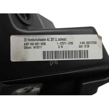 Recambio de guantera para mercedes-benz clase e coupe (w207) 2.1 cdi e220 referencia OEM IAM A2076800091  