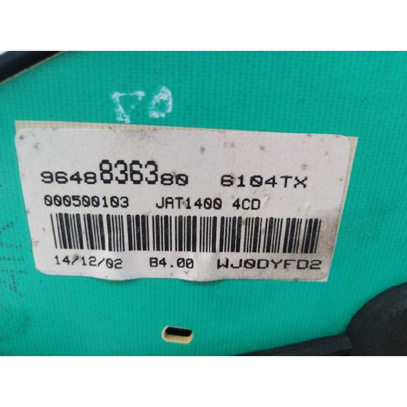 CUADRO INSTRUMENTOS 5550003000