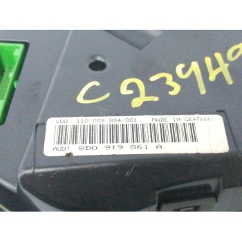 Recambio de cuadro instrumentos para audi a4 berlina (b5) 1.9 tdi referencia OEM IAM 8D0919861A  