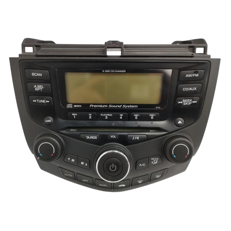 Recambio de sistema audio / radio cd para honda accord berlina (cl/cn) 2.2 ctdi referencia OEM IAM 39175SEAE220M1  