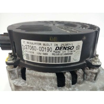 Recambio de alternador para toyota corolla verso (r1) 1.8 16v cat referencia OEM IAM 270600D190 90A MS1012100890