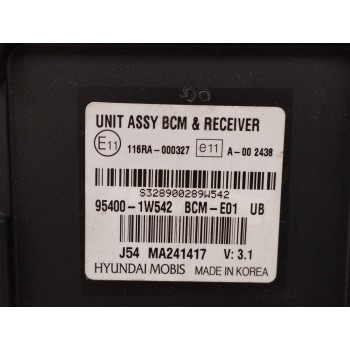 Recambio de modulo electronico para kia rio 1.2 cat referencia OEM IAM 954001W542  