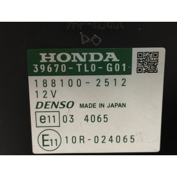Recambio de modulo electronico para honda accord berlina (cu) 2.2 dtec cat referencia OEM IAM 39670TL0G01 1881002512 