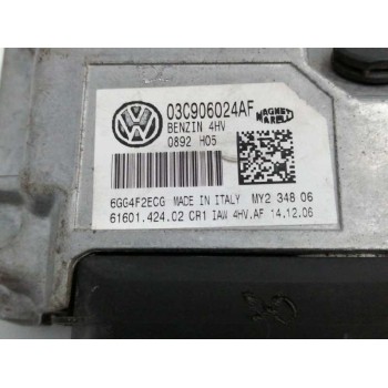 Recambio de centralita motor uce para seat cordoba (6l2) 1.4 16v referencia OEM IAM 03C906024AF IAW4HVAF GESTION