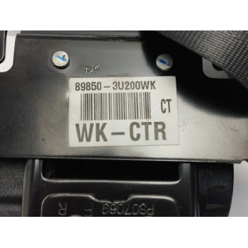 Recambio de cinturon seguridad trasero central para kia sportage iii (sl) 1.7 crdi referencia OEM IAM 898503U200WK  