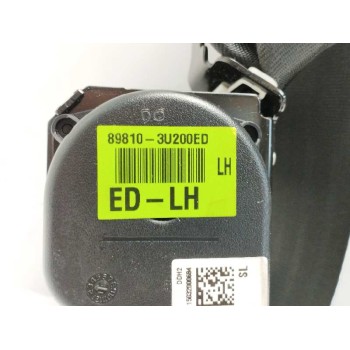 Recambio de cinturon seguridad trasero izquierdo para kia sportage iii (sl) 1.7 crdi referencia OEM IAM 898103U200ED  