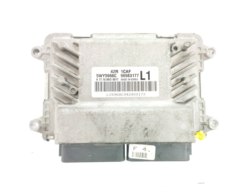 Recambio de centralita motor uce para chevrolet aveo 1.2 cat referencia OEM IAM 96983177 5WY5968C 