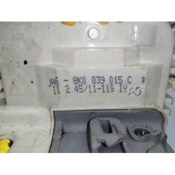 Recambio de cerradura puerta trasera izquierda para audi q5 (8r) 2.0 16v tdi referencia OEM IAM 8K0839015C  