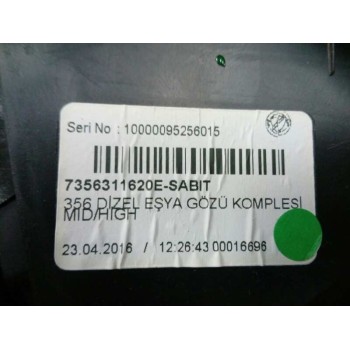 Recambio de guantera para fiat tipo ii (356) sedan easy referencia OEM IAM 735615559  