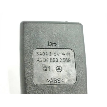 Recambio de enganche cinturon izquierdo para mercedes-benz clase c (w204) berlina 2.2 cdi cat referencia OEM IAM A2048602569 TRA