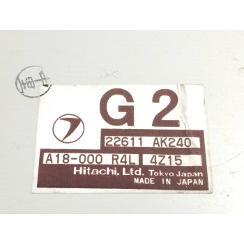 Recambio de centralita motor uce para subaru legacy iv station wagon (bp) 2.0 awd (bp5) referencia OEM IAM 22611AK240 A18000R4L 