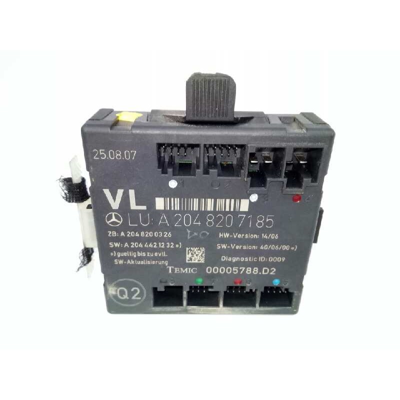 Recambio de modulo electronico para mercedes-benz clase c (w204) c 320 cdi (204.022) referencia OEM IAM A2048207185  