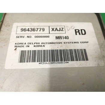 Recambio de centralita motor uce para chevrolet kalos 1.4 se referencia OEM IAM 96436779  
