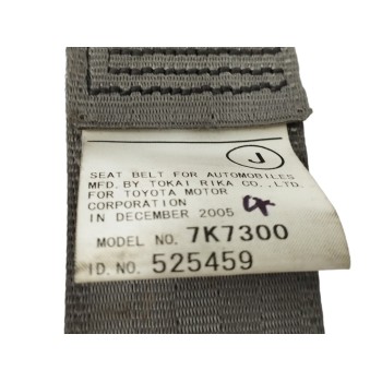 Recambio de cinturon seguridad trasero derecho para lexus rx 3.3 v6 24v cat referencia OEM IAM 7K7300  
