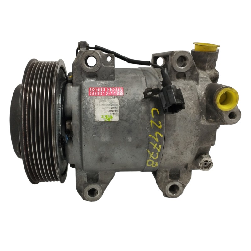 Recambio de compresor aire acondicionado para renault maxity 2.5 diesel referencia OEM IAM 92600EB30A 5060121122 