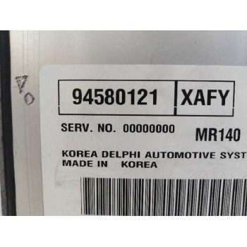 Recambio de centralita motor uce para daewoo lacetti cdx referencia OEM IAM 94580121  