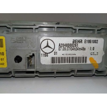 Recambio de resistencia calefaccion para mercedes-benz clase c (w204) c 320 cdi (204.022) referencia OEM IAM A2048300261 ELEMENT