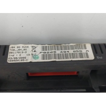 Recambio de cuadro instrumentos para renault scénic ii (jm0/1_) 1.5 dci (jm1e, jm16) referencia OEM IAM 8200494955  