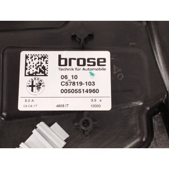 Recambio de elevalunas trasero izquierdo para alfa romeo giulia (952) 2.0 turbo cat referencia OEM IAM 00505514960 SIN MOTOR 
