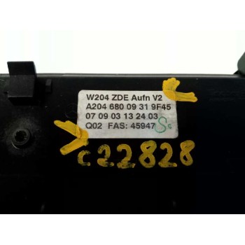 Recambio de pantalla multifuncion para mercedes-benz clase c (w204) c 320 cdi (204.022) referencia OEM IAM A2046800931  