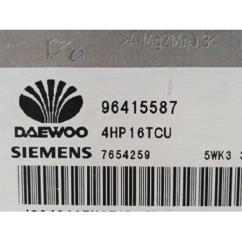 Recambio de centralita cambio automatico para daewoo lacetti cdx referencia OEM IAM 96415587 5WK33600JQ 