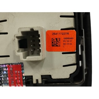 Recambio de mando elevalunas delantero izquierdo para smart forfour 0.9 turbo cat referencia OEM IAM 254117227R  