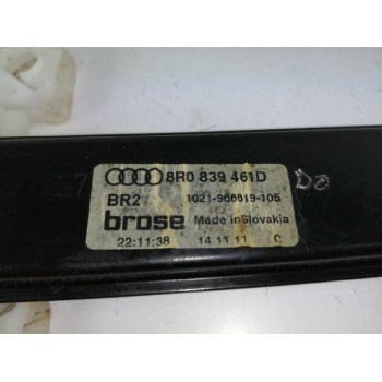 Recambio de elevalunas trasero izquierdo para audi q5 (8r) 2.0 16v tdi referencia OEM IAM 8R0839461D 8K0959811A 